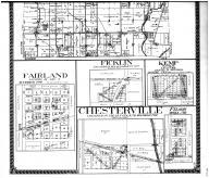 Garrett, Arwood, Fairland, Ficklin, Kemp, Chesterville, Filson - Right, Douglas County 1914 Microfilm